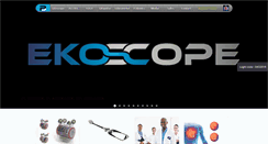 Desktop Screenshot of ekoscope.com