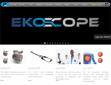 Tablet Screenshot of ekoscope.com